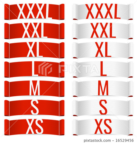 Size clothing labels 16529456