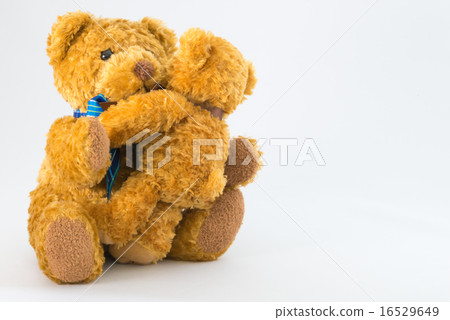 Stuffed animal and child 16529649