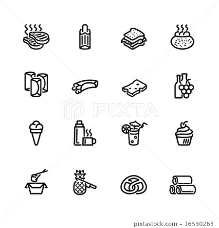 food icon set 16530263