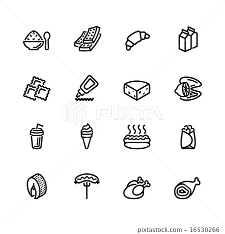 food icon set 16530266