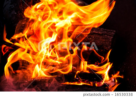 Burning fire flame 16530338