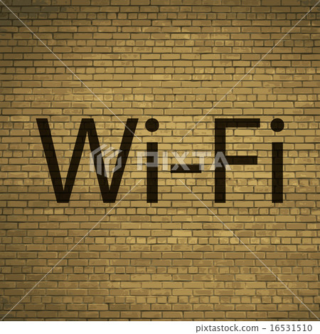 Free wifi icon symbol Flat modern web design with Free wifi icon symbol Flat modern web design with 16531510