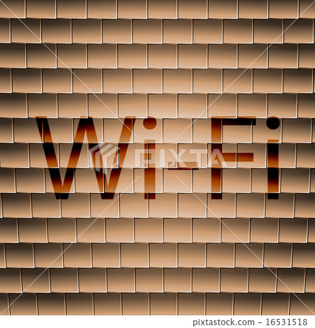 Free wifi icon symbol Flat modern web design with Free wifi icon symbol Flat modern web design with 16531518