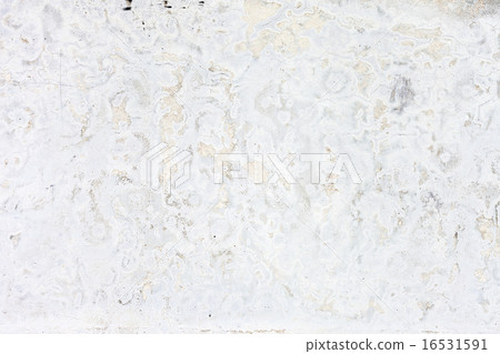 Grungy white concrete wall background 16531591
