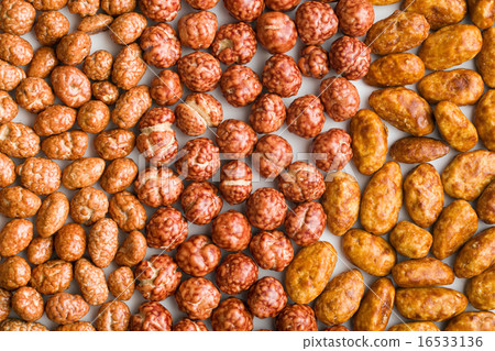 various sugared nuts various sugared nuts 16533136
