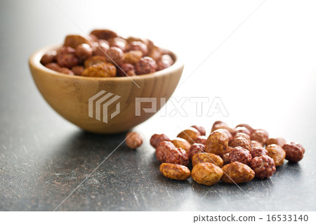 various sugared nuts various sugared nuts 16533140