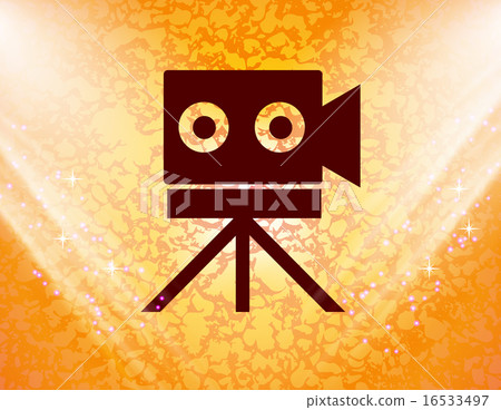 Video camera icon symbol Flat modern web design wi - Stock Illustration ...