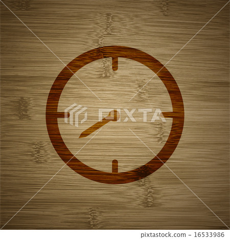 Timer icon symbol Flat modern web design with long Timer icon symbol Flat modern web design with long 16533986