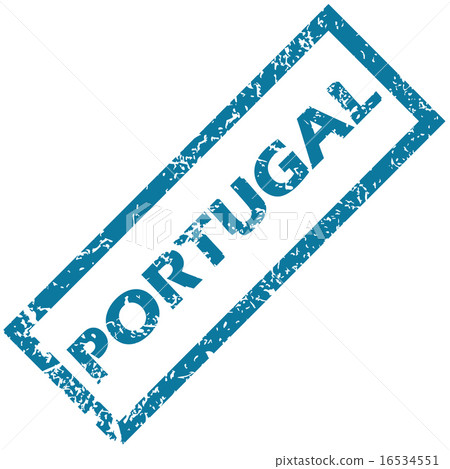 Portugal rubber stamp  16534551