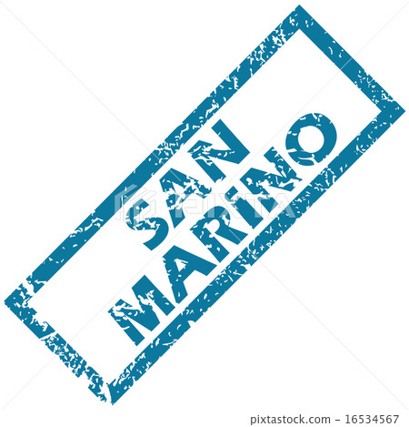 San Marino rubber stamp  16534567