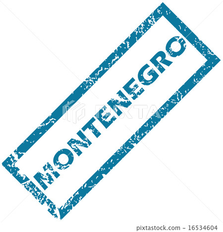 Montenegro rubber stamp  16534604