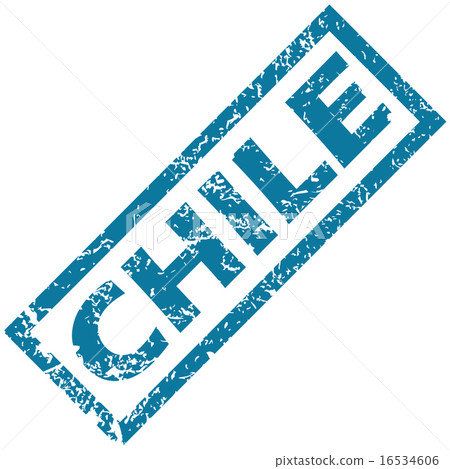 Chile rubber stamp Chile rubber stamp 16534606