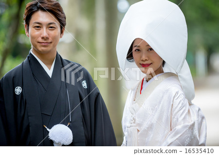 新郎新娘 劍道褲裙 和式婚禮 16535410