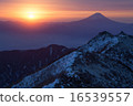 Fuji of New Year's Day from Mt. Kanundake 16539557