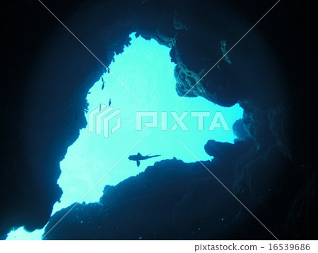 Blue Hole Open Heart 16539686