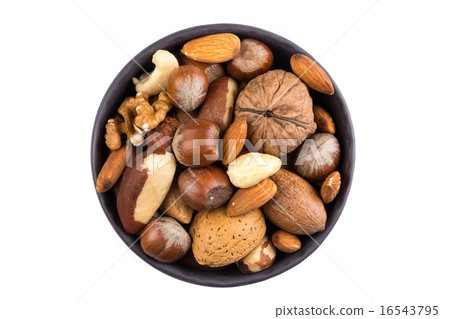 Nuts mix in bowl Nuts mix in bowl 16543795