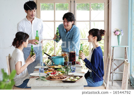 Organic Food Lunch Home Party Organic Food Lunch Home Party 16544792