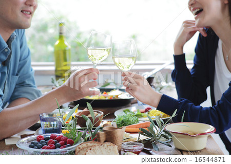 有機食品午餐夫婦 16544871