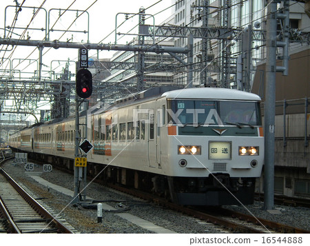Limited express dancer 185 series Tokyo station forwarded Limited express dancer 185 series Tokyo station forwarded 16544888