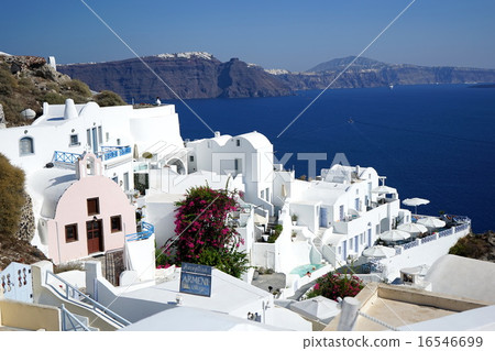 Landscape of Santorini Island in Greece and Southern Europe Landscape of Santorini Island in Greece and Southern Europe 16546699