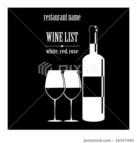 vector concept design wine list vector concept design wine list 16547440