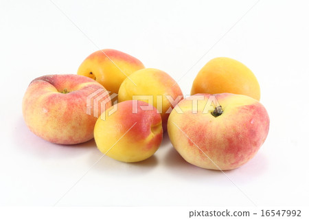 Apricot and doughnut peach  16547992