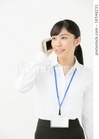 智能手機業務女人 智能手機業務女人 16548231