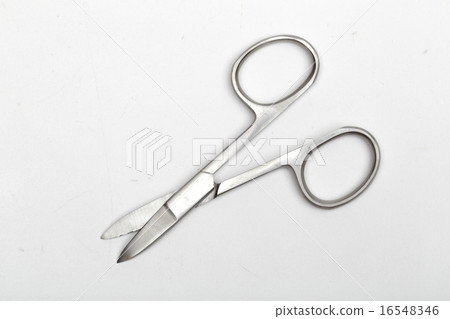 scissors on the white background scissors on the white background 16548346