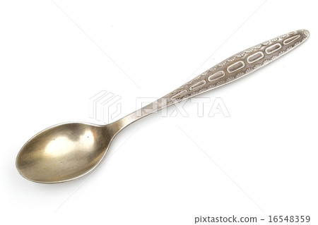spoon on the white background 16548359