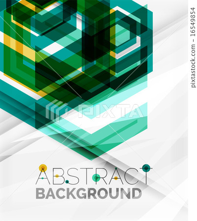 Geometric abstract background. Arrow design 16549854