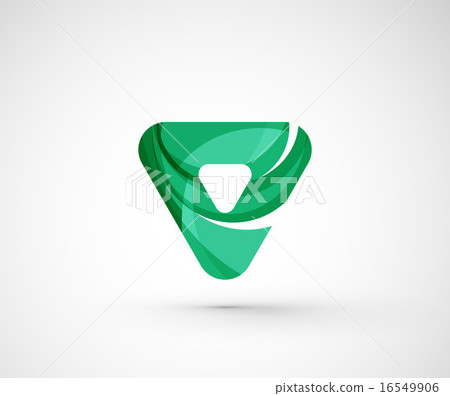 Abstract geometric company logo triangle, arrow Abstract geometric company logo triangle, arrow 16549906