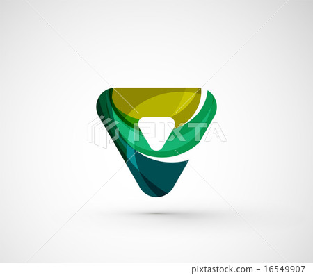 Abstract geometric company logo triangle, arrow Abstract geometric company logo triangle, arrow 16549907