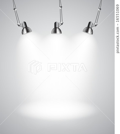Background with Lighting Lamp. Empty Space for Your Text or Obje Background with Lighting Lamp. Empty Space for Your Text or Obje 16551069