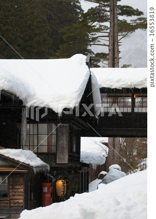 Jokaku Onsen Snowscape 16553819