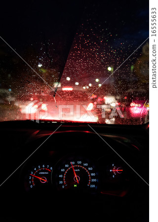 traffic accident. View from car seat. traffic accident. View from car seat. 16555633