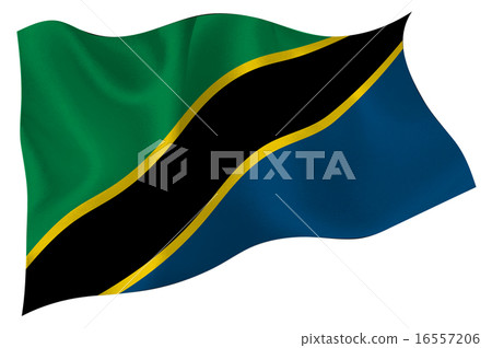 坦桑尼亞國旗 16557206