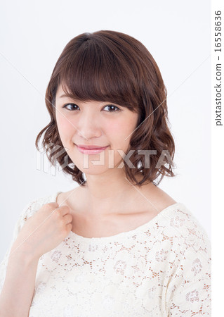 young woman      16558636