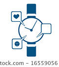 vector illustration icon design modern smart watch 16559056