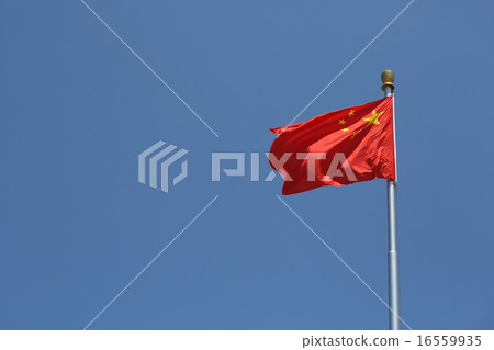 Beijing Tiananmen Square flag national flag Beijing Tiananmen Square flag national flag 16559935