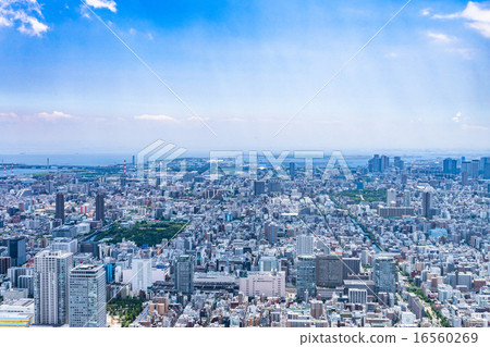 Tokyo cityscape 16560269