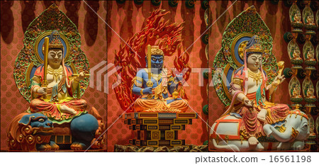 Collage of The Lord Buddha from Tooth Relic Temple 16561198