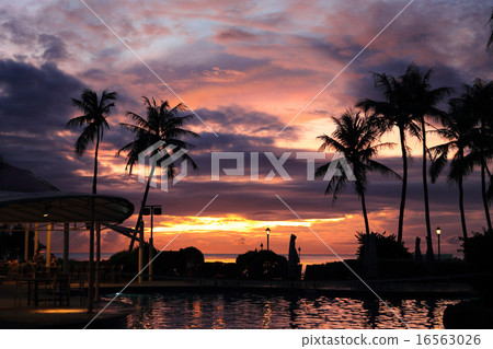 Pretty Guam Sunset 16563026