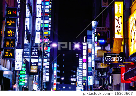 夜東京銀座俱樂部街 16563607