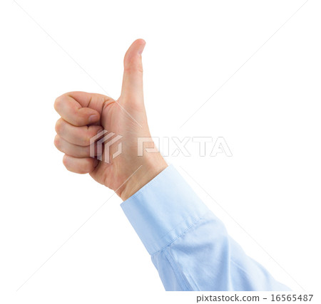 Gesturing thumb hand Gesturing thumb hand 16565487