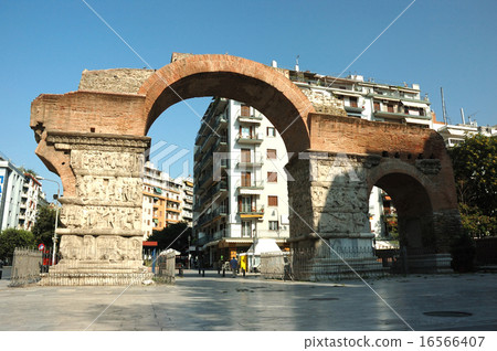 Arch of Galerius in Thessaloniki, Greece, unesco 16566407