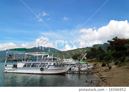 危地馬拉Panajache Lake Atytran聯絡艦隊 16566952