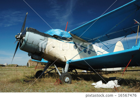 Old russian legendary biplane An-2 16567476