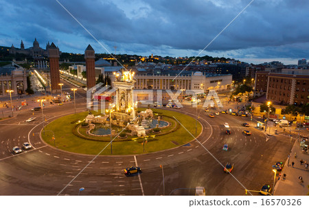 Espanya Square in Barcelona Espanya Square in Barcelona 16570326