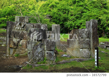 World Heritage Site Kamaishi City Hashino Blast Furnace Site Third Blast Furnace 16572799