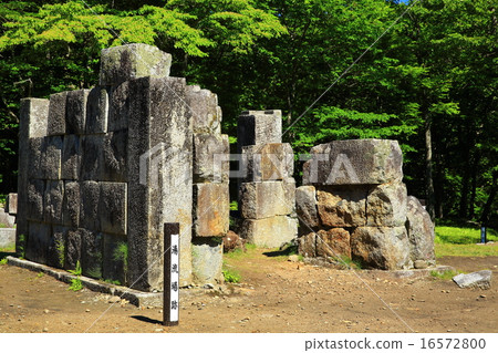 World Heritage Site Kamaishi City Hashino Blast Furnace Site Third Blast Furnace 16572800